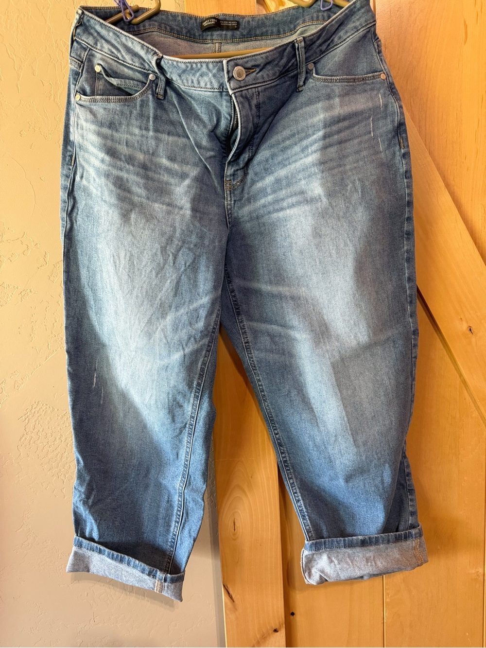 Simply Vera Vera Wang Light Blue Cropped Jeans
